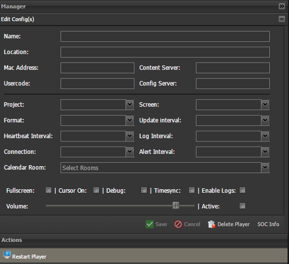 Restarting &  Player Connectivity