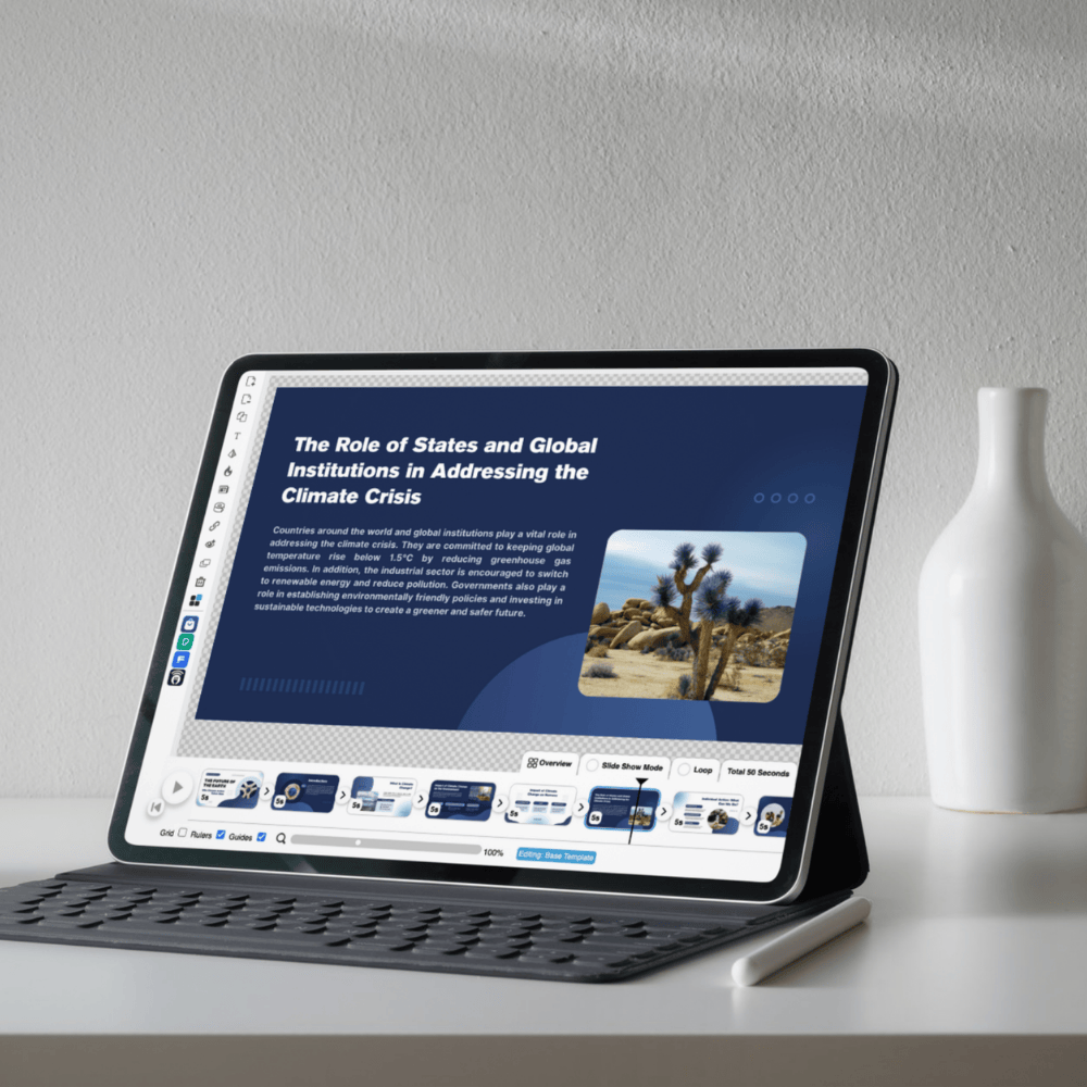 xid design on tablet