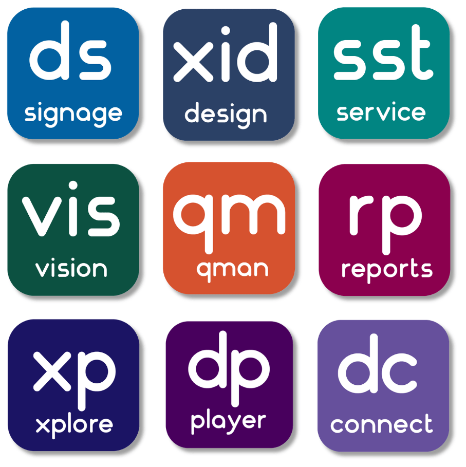Datapost Overview icons